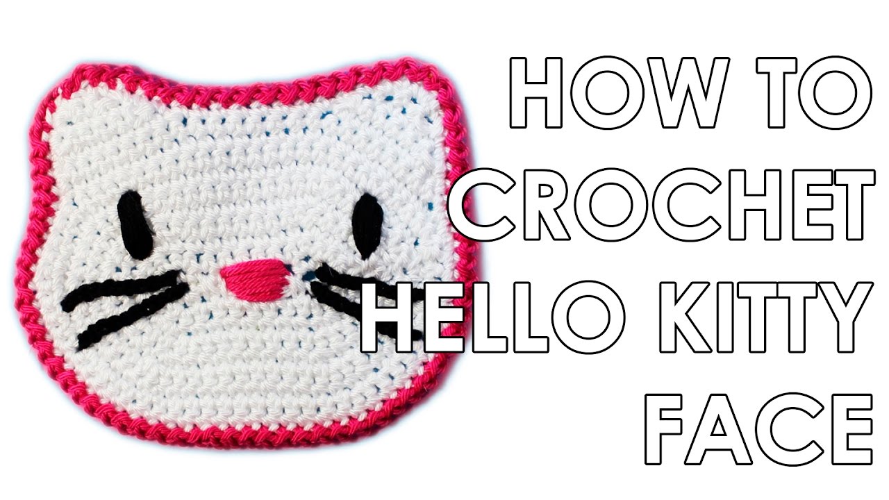 How to crochet kitty Free pattern WWWIKA crochet #hellokitty