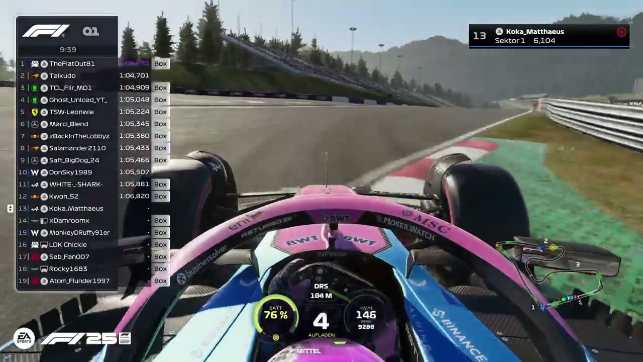 TCL Friday – F1 25 LIVE | Drama, Crashes & pure Rennaction! Kommentiert von xb_a_s_t_yx & Dome0907