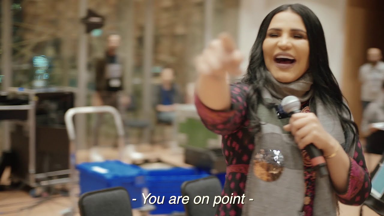 Ahlam - Dubai Opera behind the scenes  احلام - خلف كواليس حفل اوبرا دبي