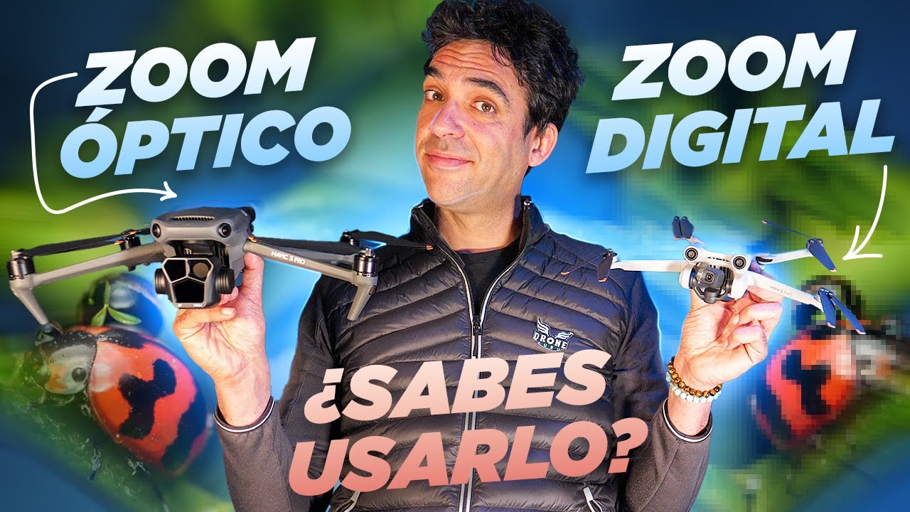 4 EFECTOS con el ZOOM de nuestros DRONES