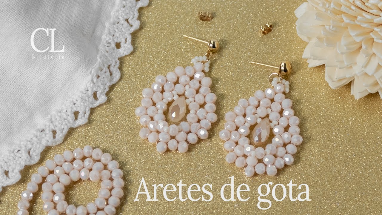Aretes de Gota F&aacute;ciles de Hacer Con Cecy Love Bisuter&iacute;a!