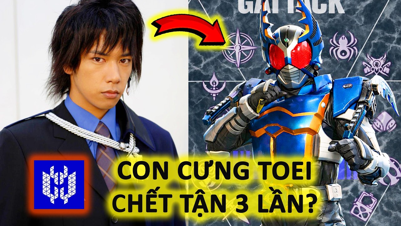 HÀNH TRÌNH 13 NĂM CỦA KAGAMI ARATA: Con Cưng Toei 3 Lần Bay Màu Vẫn Sống - Kamen Rider Gatack