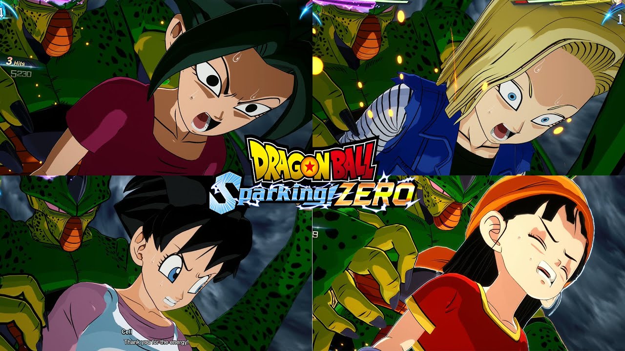 DB Sparkling Zero -  Cell Sucking All the Female Characters' Energy
