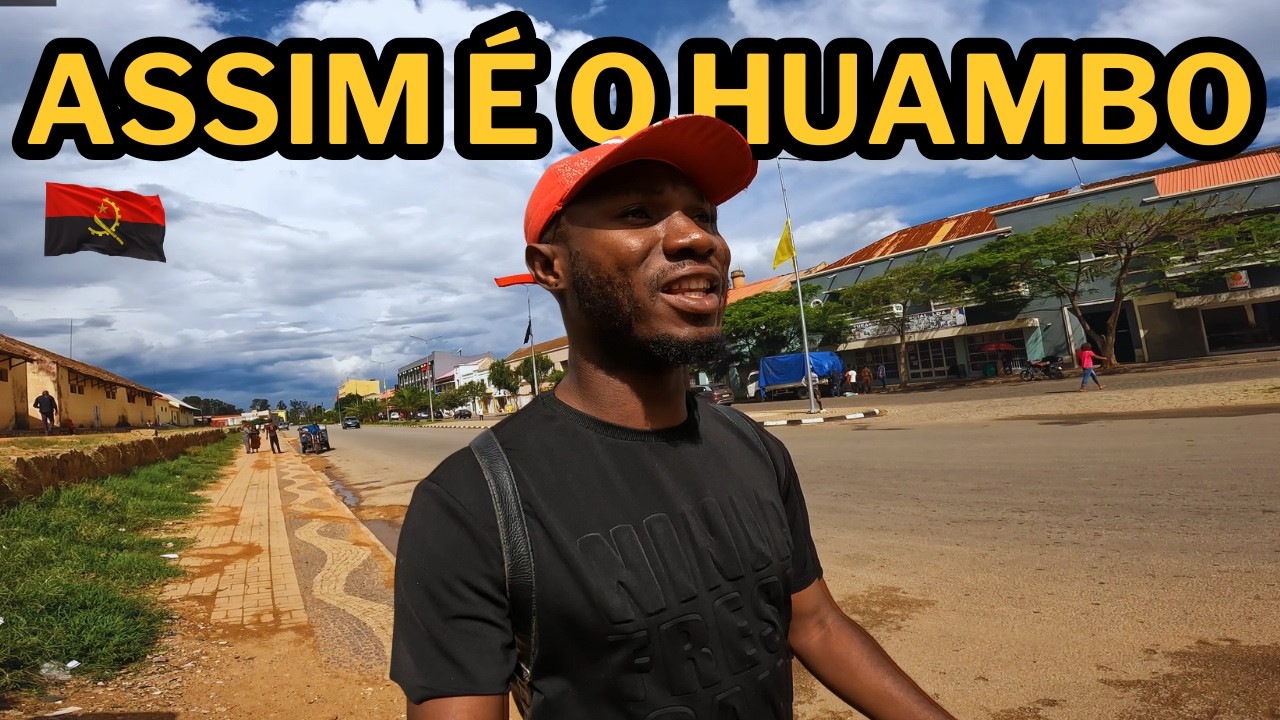 Centro do Huambo 🇦🇴 | Caminhando por uma das cidades mais importantes de Angola