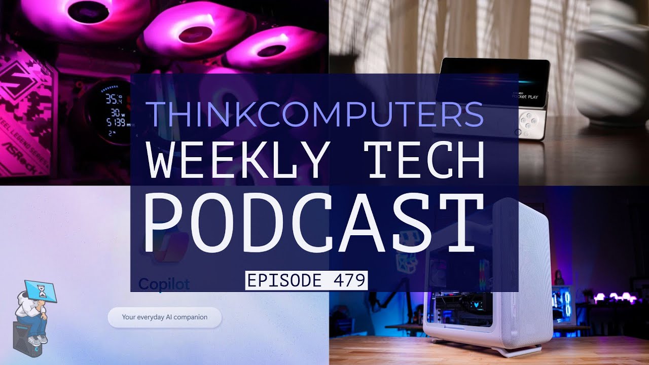 ThinkComputers Podcast #479 - HYTE X50, Radeon Price Hikes, AI Kill Switch & More!