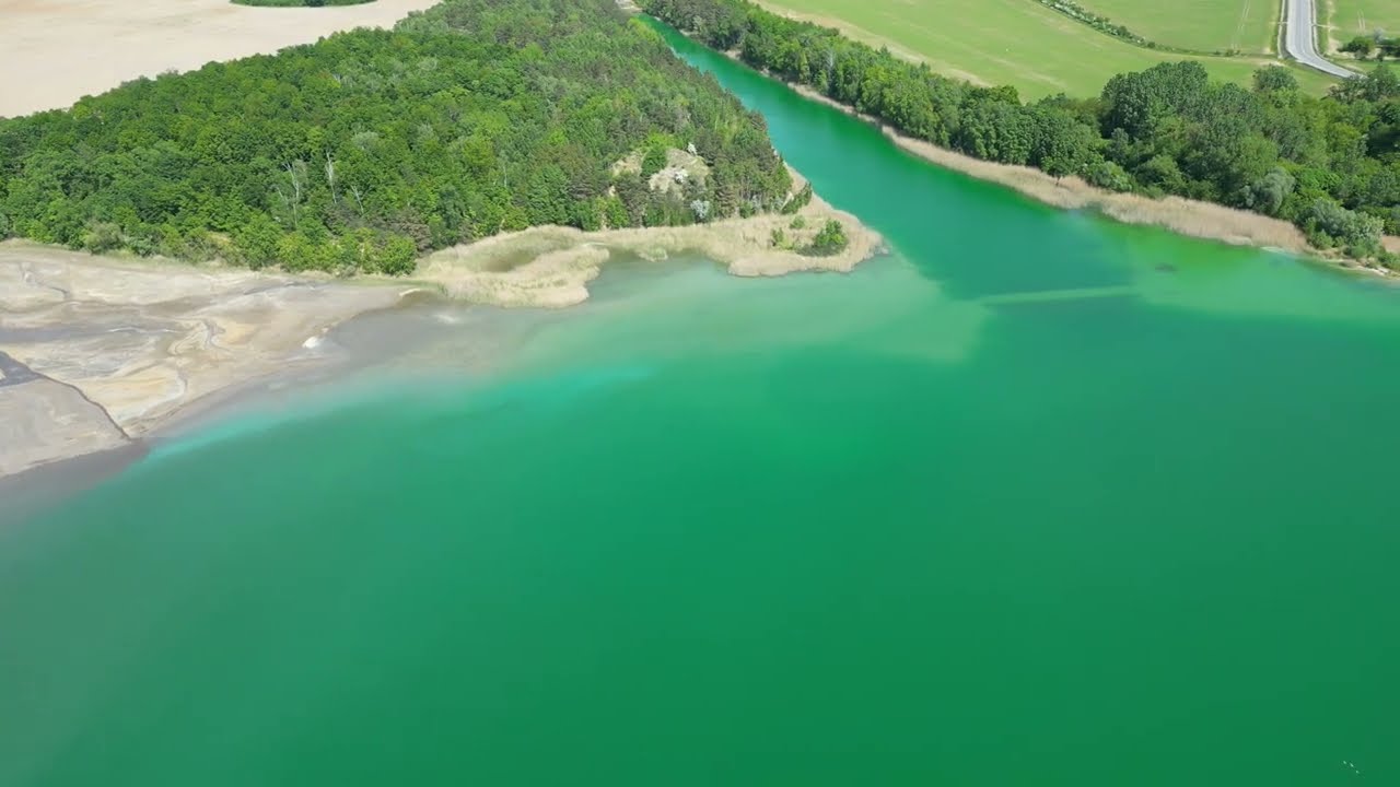 Jezioro Turkusowe - Konin (dji mini 3 pro) 4k