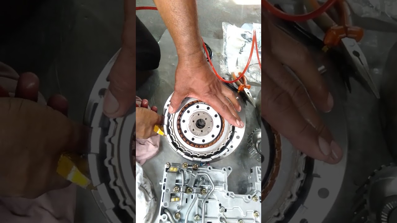 #how to test automatic transmission clutches on nissan el grand!!!