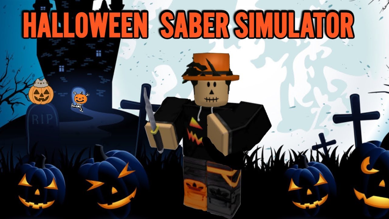 roblox-saber simulator(Halloween event)🎃