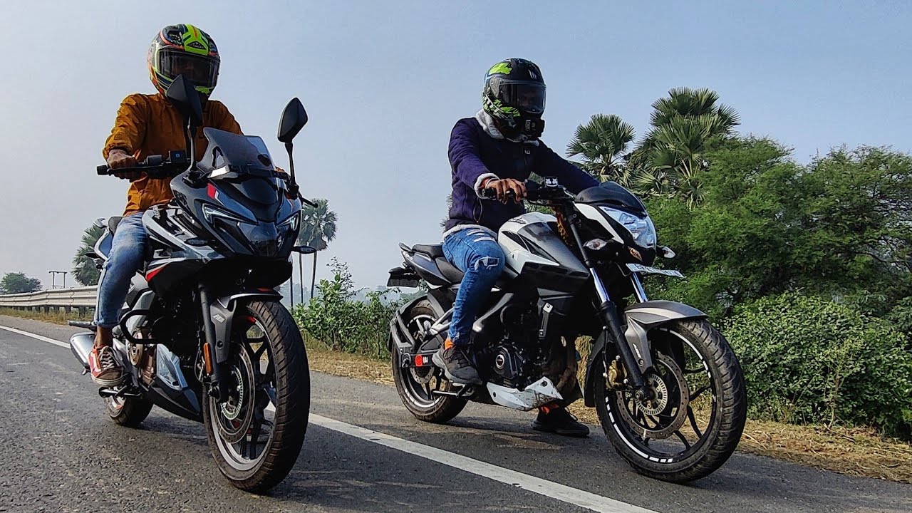 Pulsar F250 Vs Pulsar Ns200 Drag Race