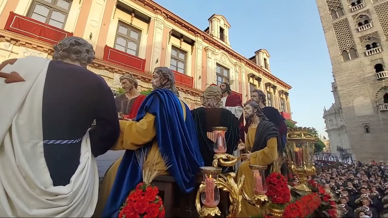 Cuesta del Bacalao Hermandad De La Sagrada Cena. Domingo de Ramos 2022