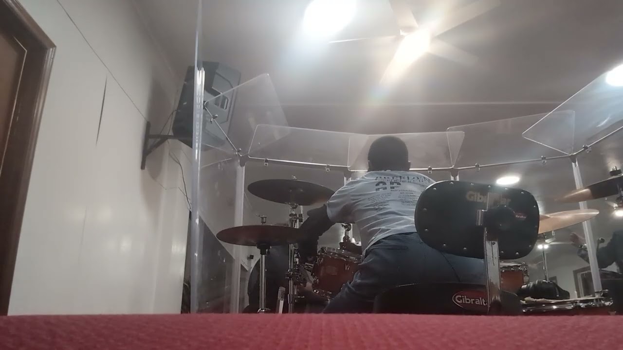 Here is me Drumming at a different church on Friday February the 20th 