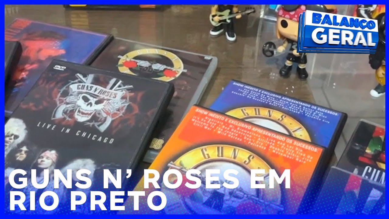 Confirmado: Guns N&rsquo; Roses em Rio Preto e as hist&oacute;rias dos f&atilde;s da banda