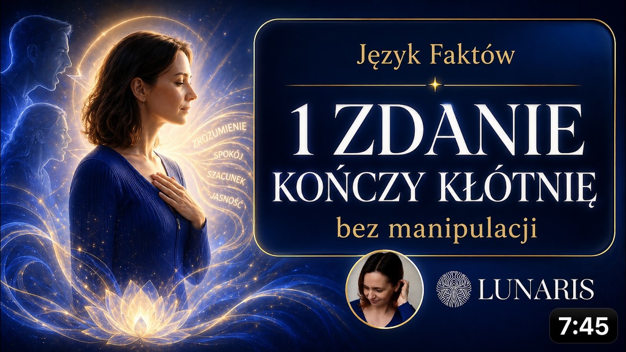 Język Faktów: 1 zdanie, które kończy kłótnie (bez manipulacji)