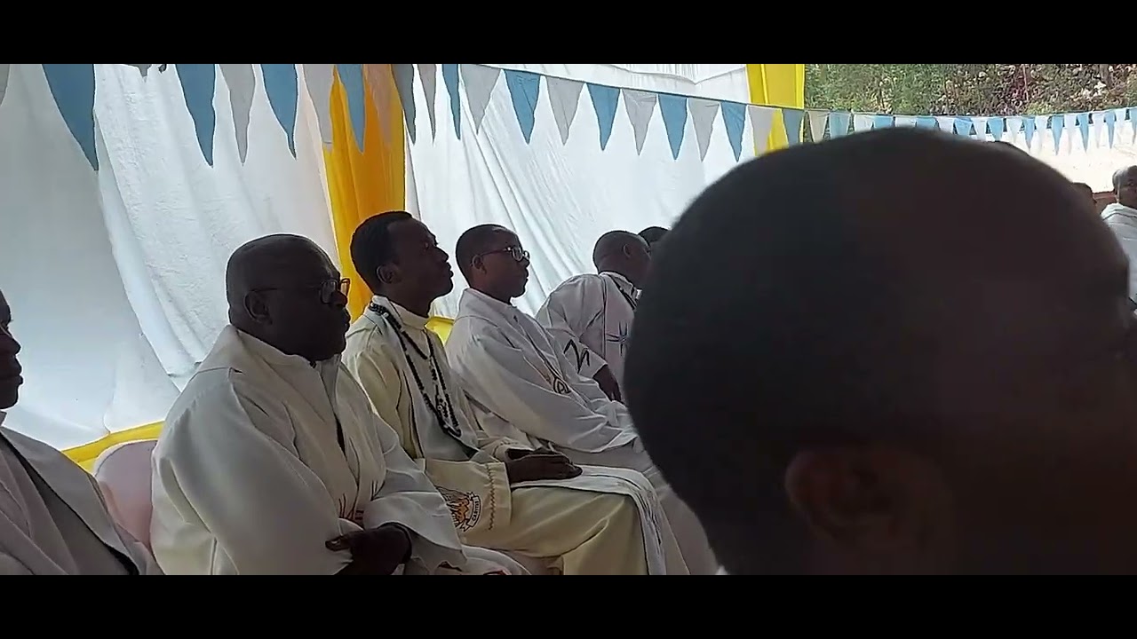 the 125th anniversary celebration of the evangelization of Burundi at Mugera.