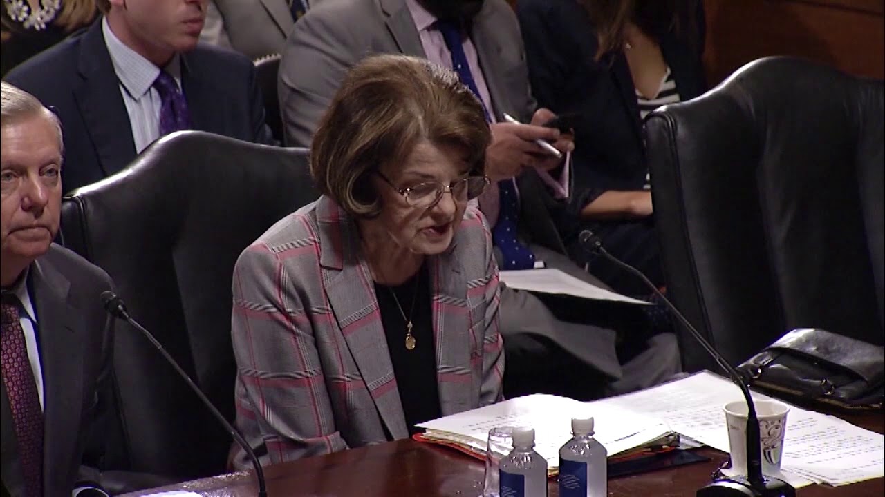 Feinstein Speaks on Tribal Sovereignty in Relation to the PACED Act