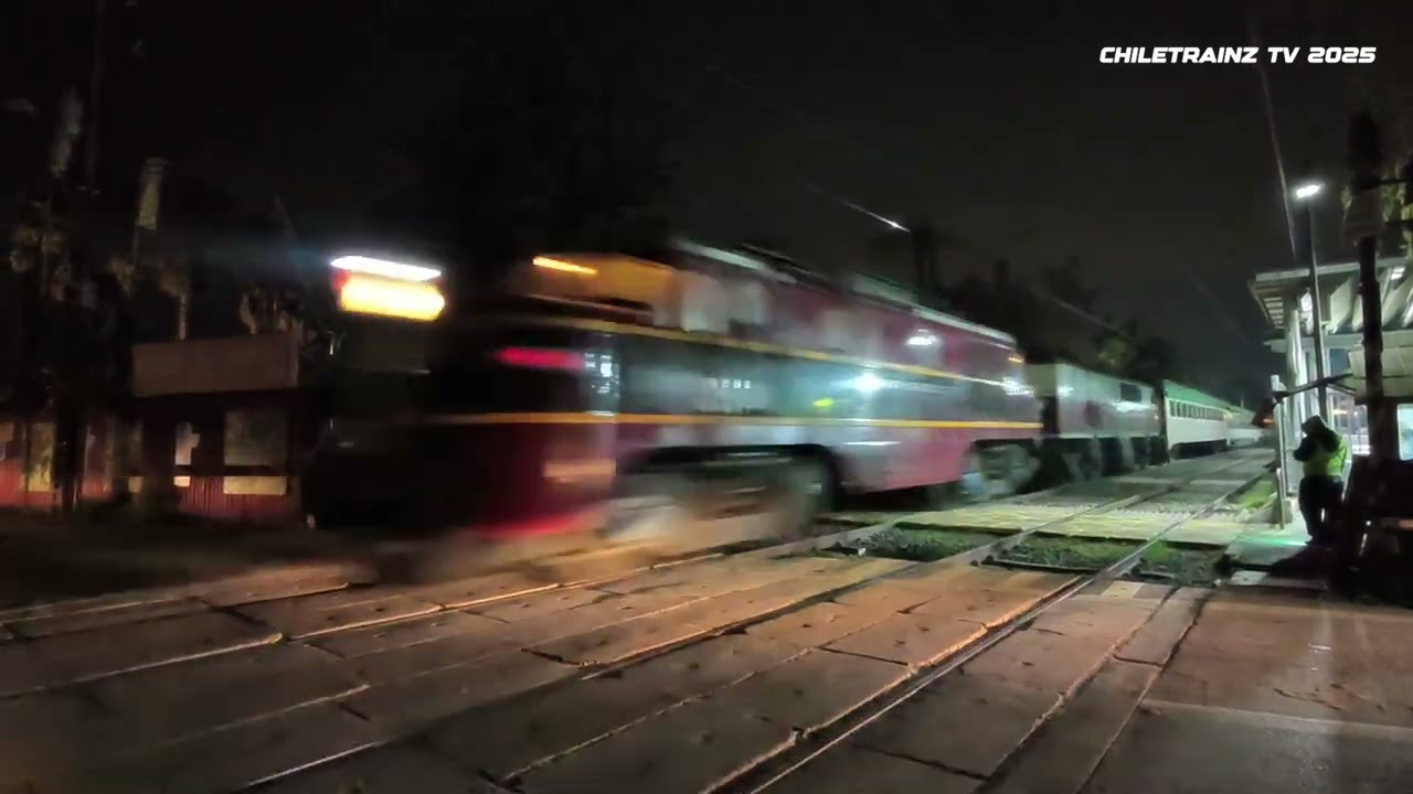 🇨🇱 CHILE /🌛 NOCHE DE TRENES EN ESTACION BUINZOO