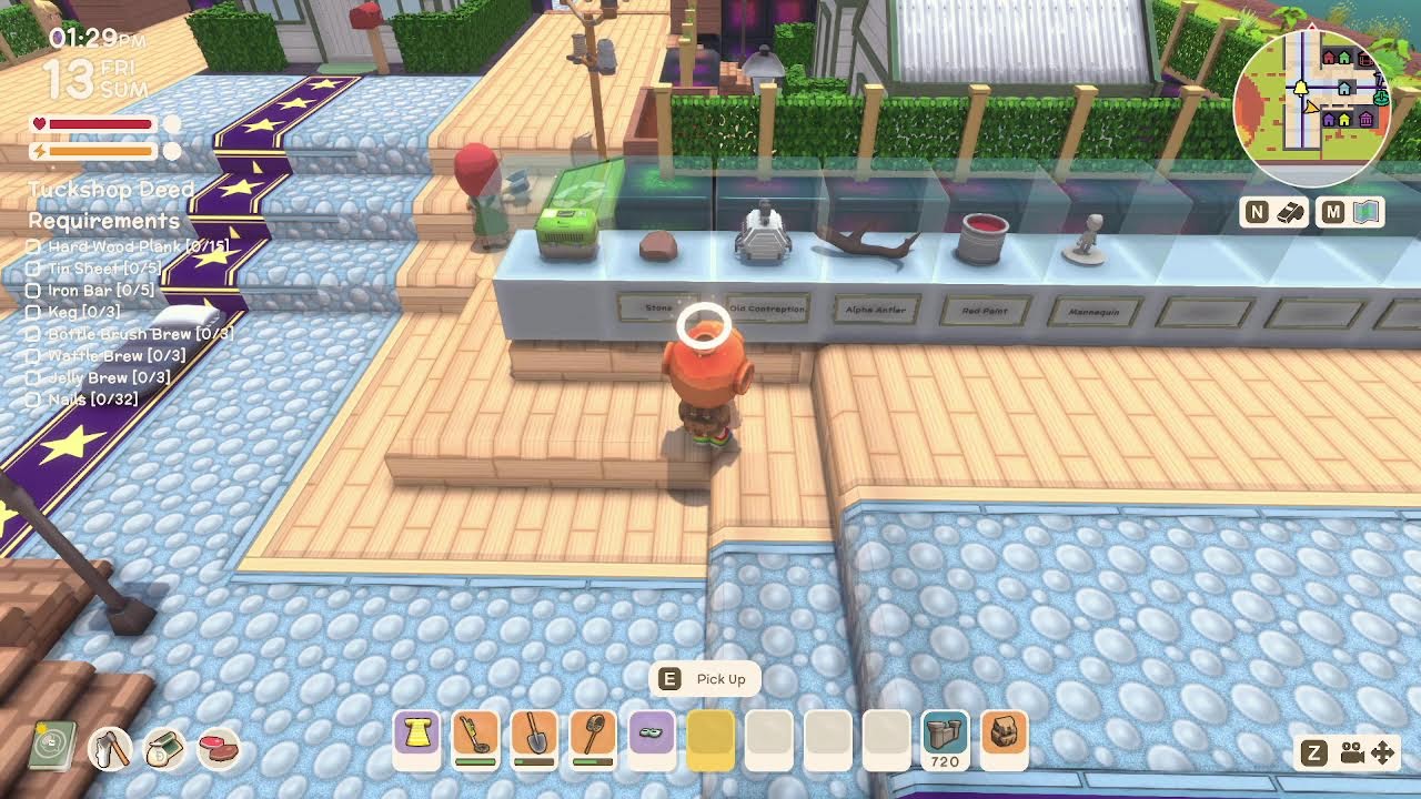 Dinkum (Modded) - Building and randomly doing stuff. Playing my way