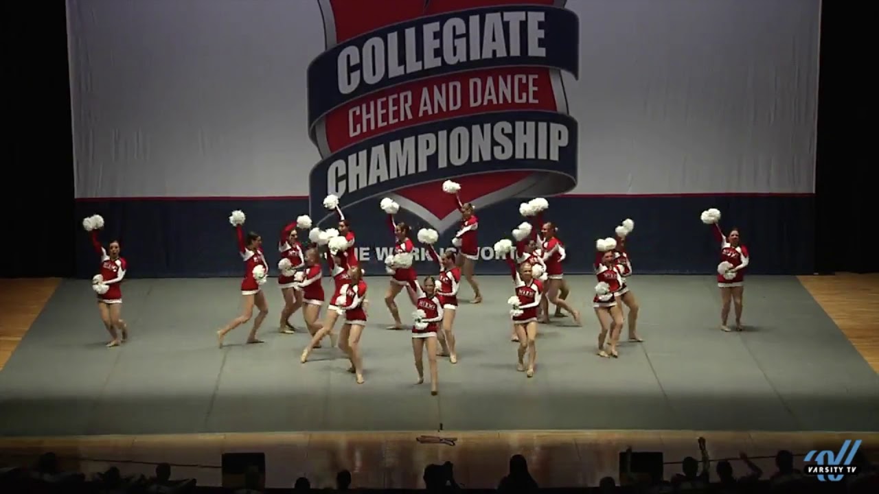 Miami University Dance Team Pom Nationals 2018