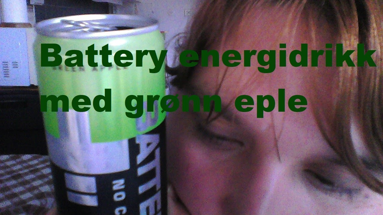 Smaktester energidrikk Green Apple 0