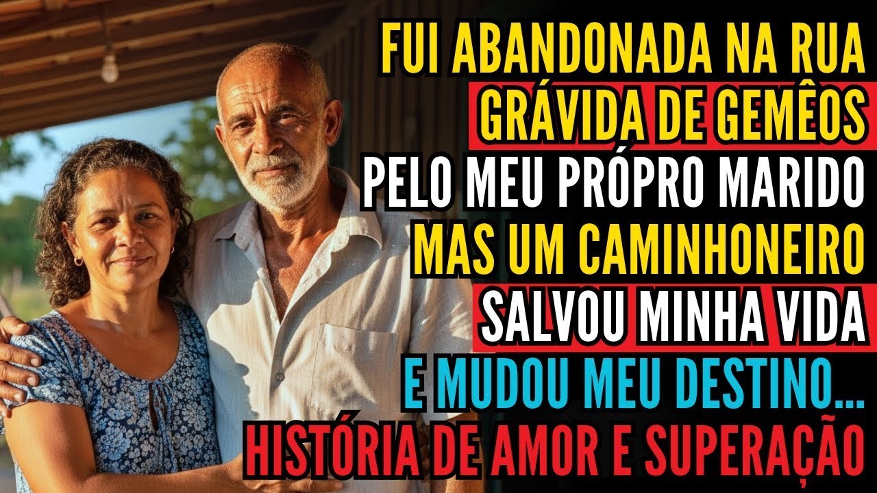 HISTÓRIA REAL👵💔 FUI ABANDONADA GRÁVIDA NA ESTRADA... UM CAMINHONEIRO ME ACOLHEU E CRIOU MEUS FILHOS!