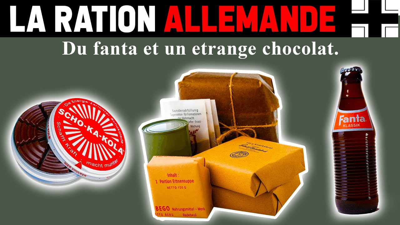 🔎 IL Y'AVAIT QUOI DANS LES RATIONS ALLEMANDE DE LA 2GM ?