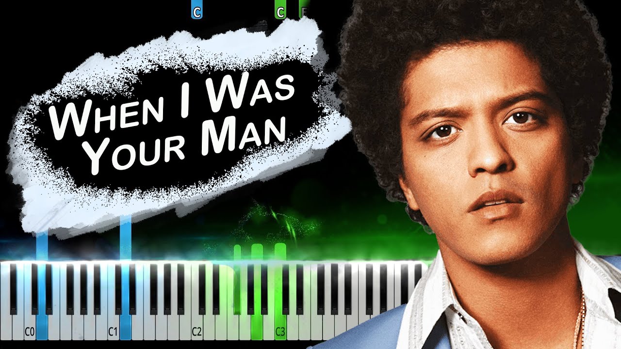 Bruno Mars - When I Was Your Man Piano Tutorial