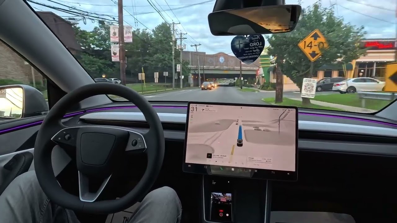 Car self drove us to the Bazzar  - Tesla #fsd14 #grok #robotaxis #selfdrivecars #teslafsd 