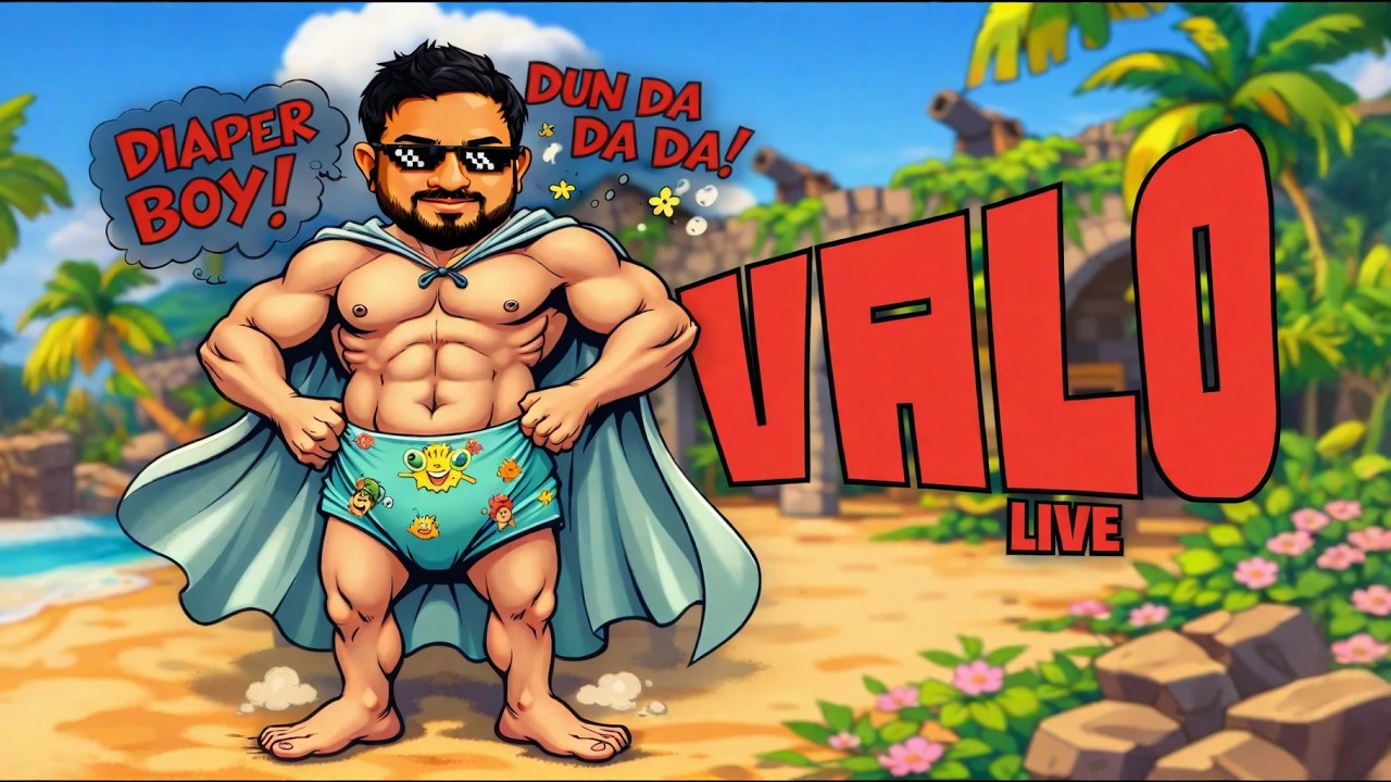 🔴Clutch Ya Flush? Diaper Boy Valorant Stream Day - 2 🚽🔥 | Valorant Live India