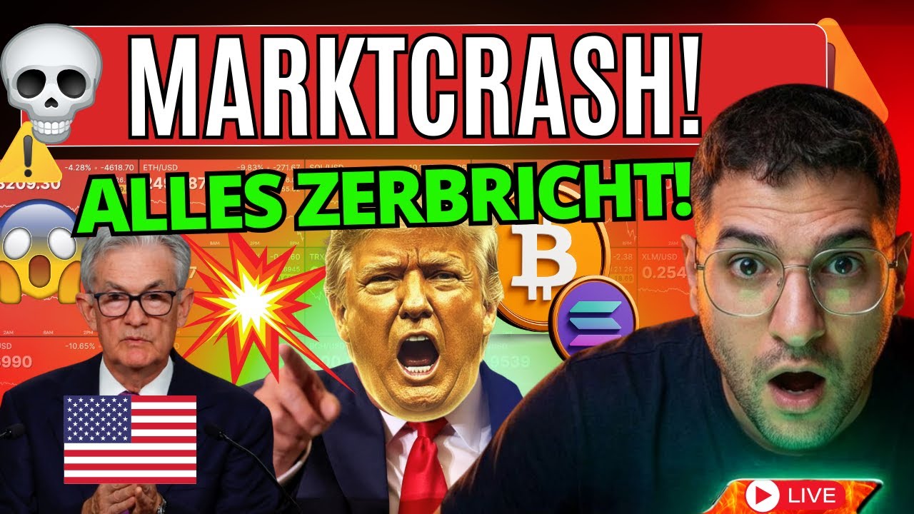 ⚠️ BITCOIN MARKTCRASH: ALLES ZERBRICHT ☠️ DAS IST DER GRUND!