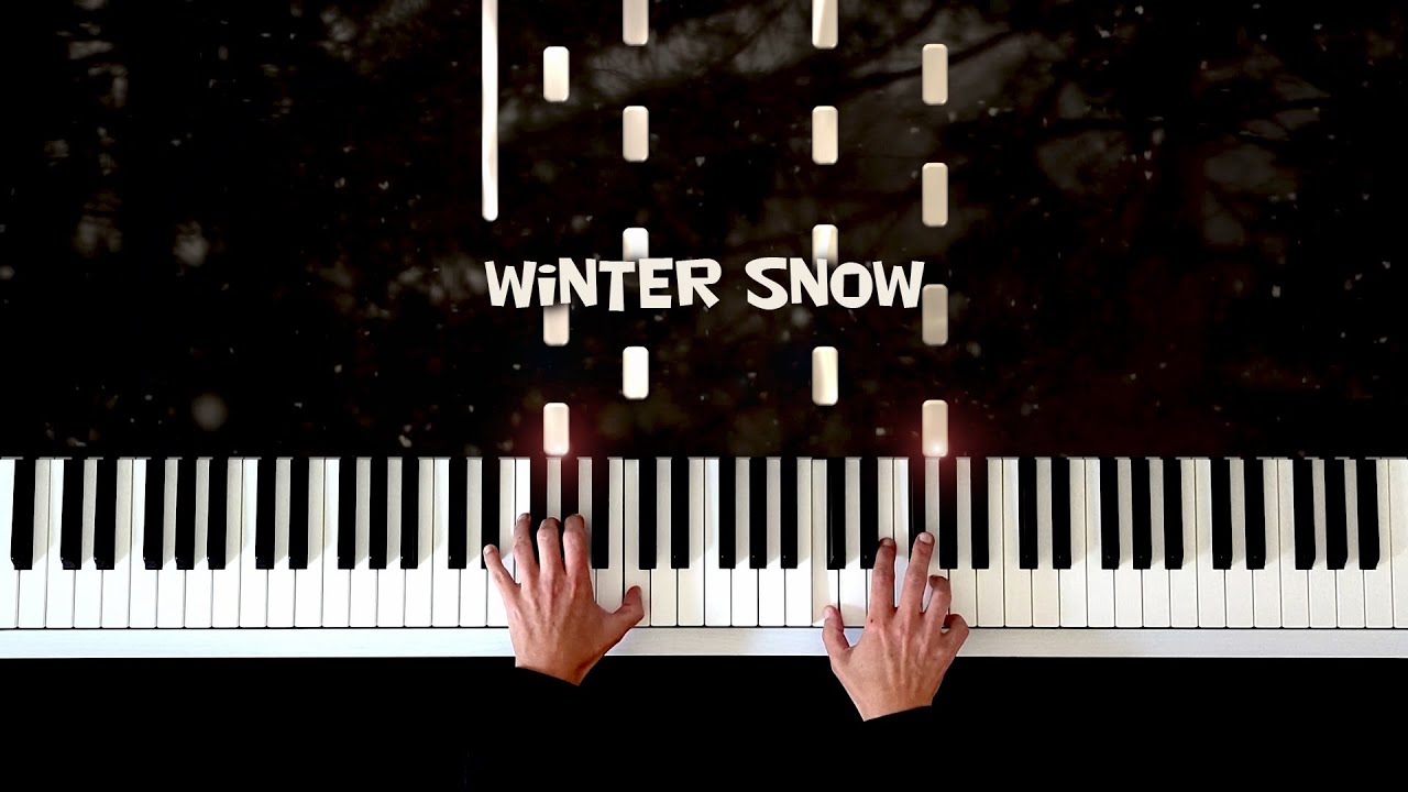 Winter Snow Virginio Aiello Piano Cover Piano Tutorial Relaxing Piano Music