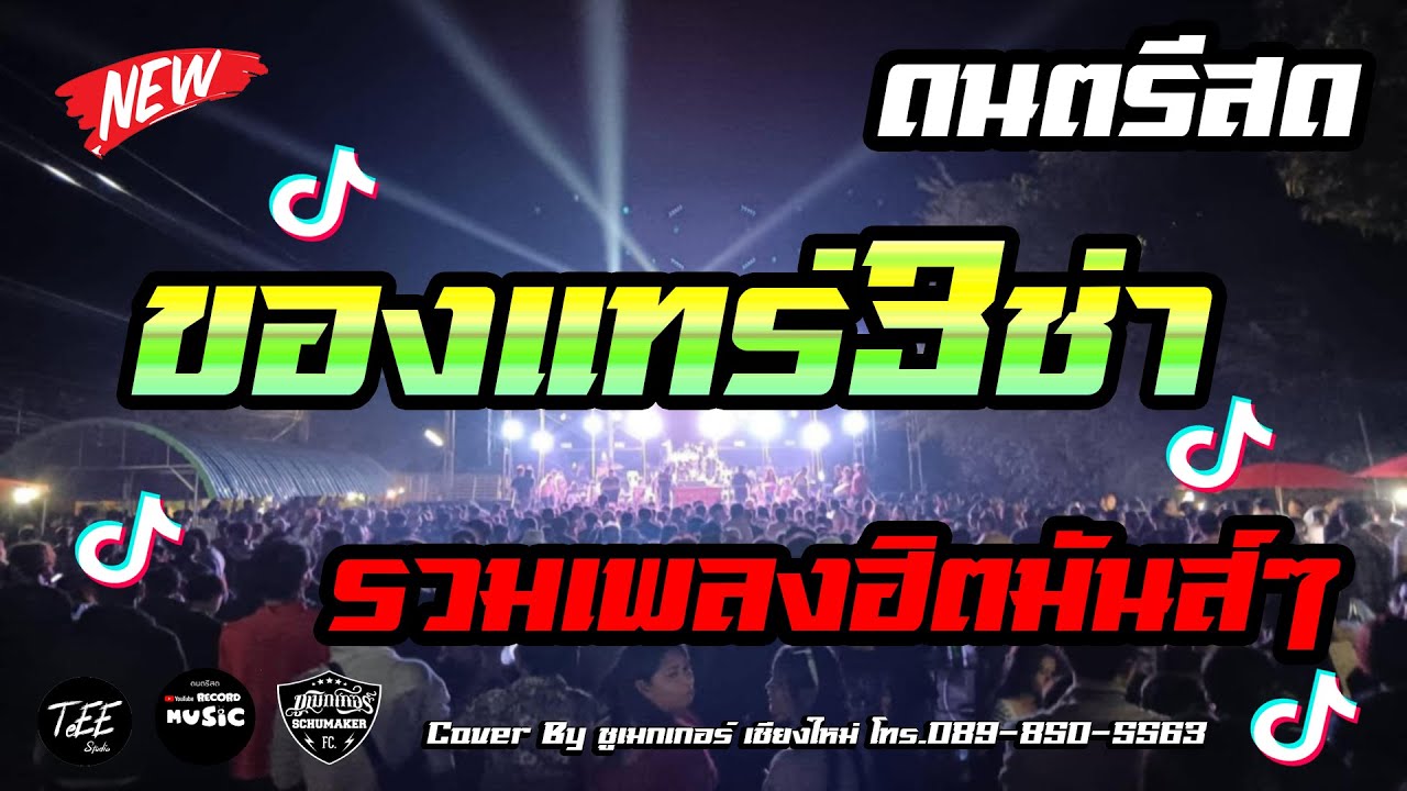 ดนตรีสดมันส์ๆ ของแทร่ รวมเพลงฮิตtiktok เพลงมาแรง คัดเพลงเร็ว สนุกๆ Cover ชูเมกเกอร์เชียงใหม่