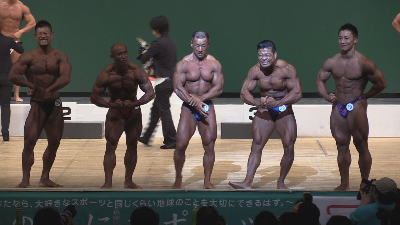 2014年　第60回男子　日本ボディビル選手権大会　ポーズダウン