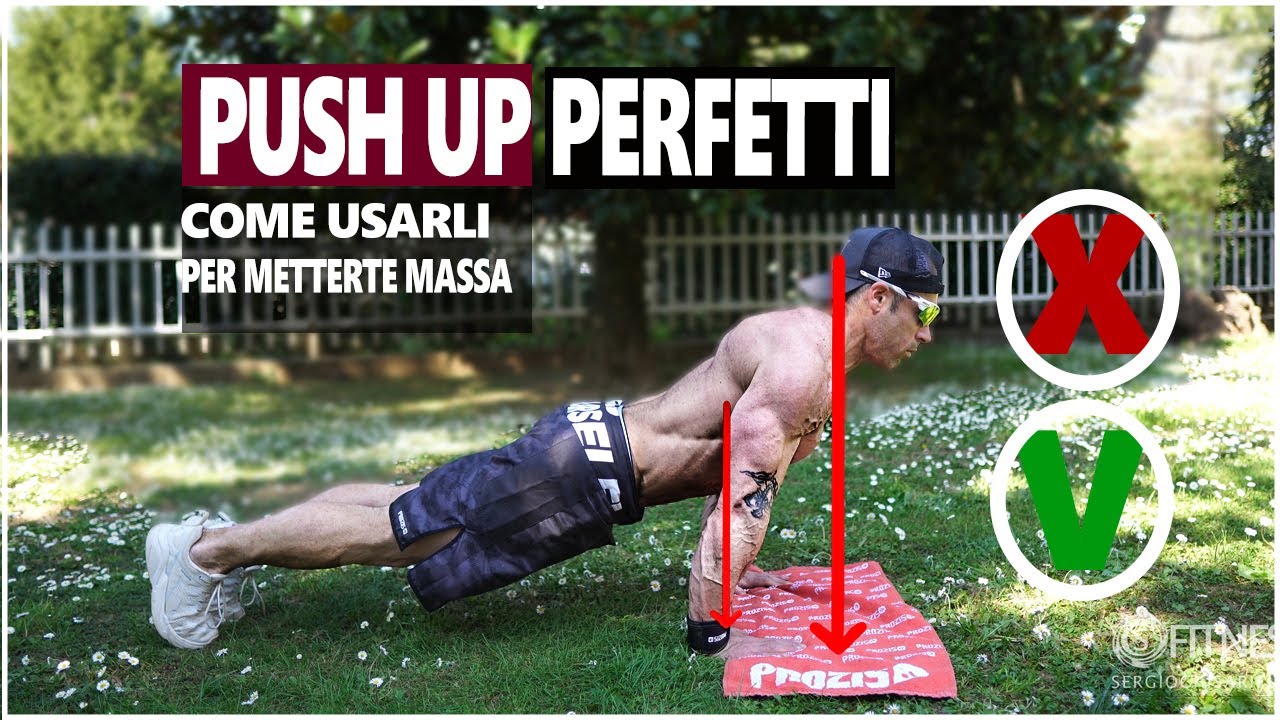 Push Up Perfetti e Come Usarli Per Mettere Massa