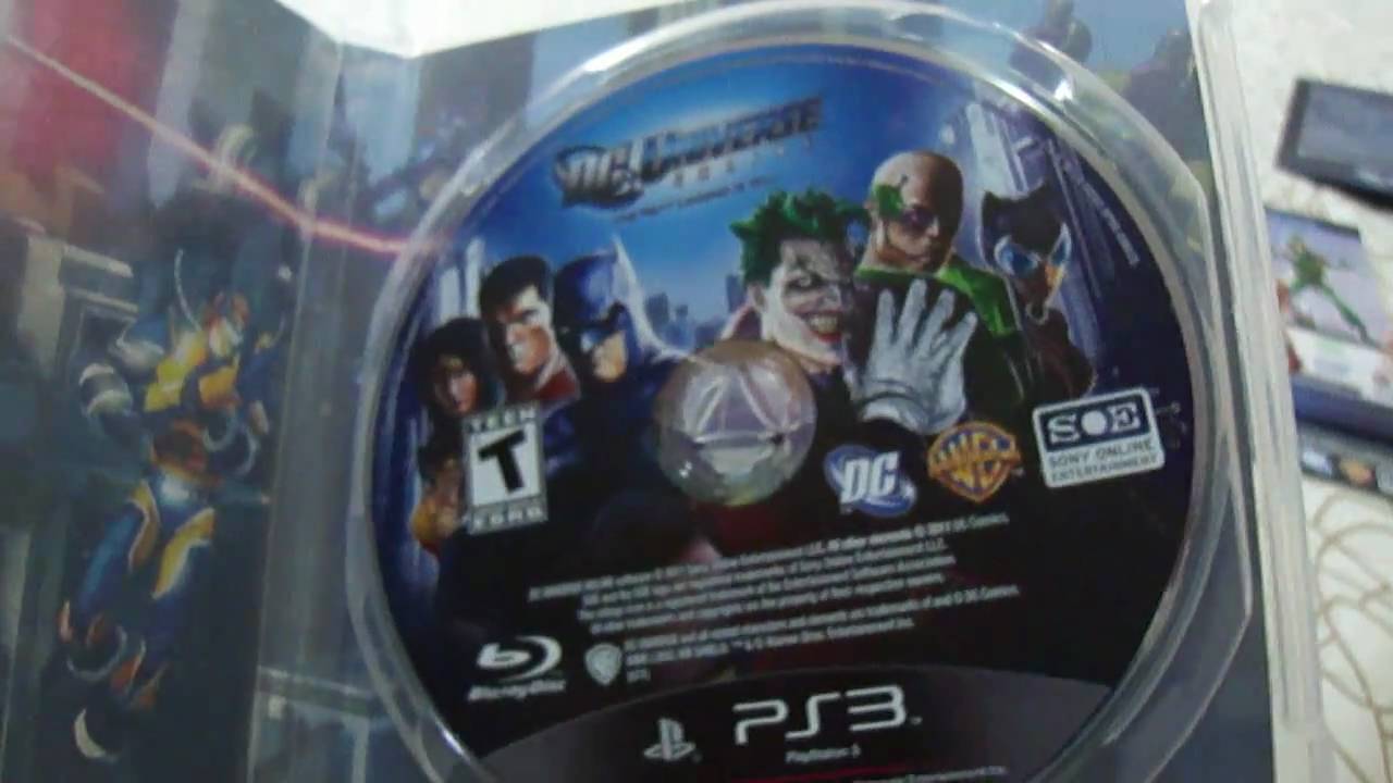 UNBOX: DC Universe Online + infos (PS3)