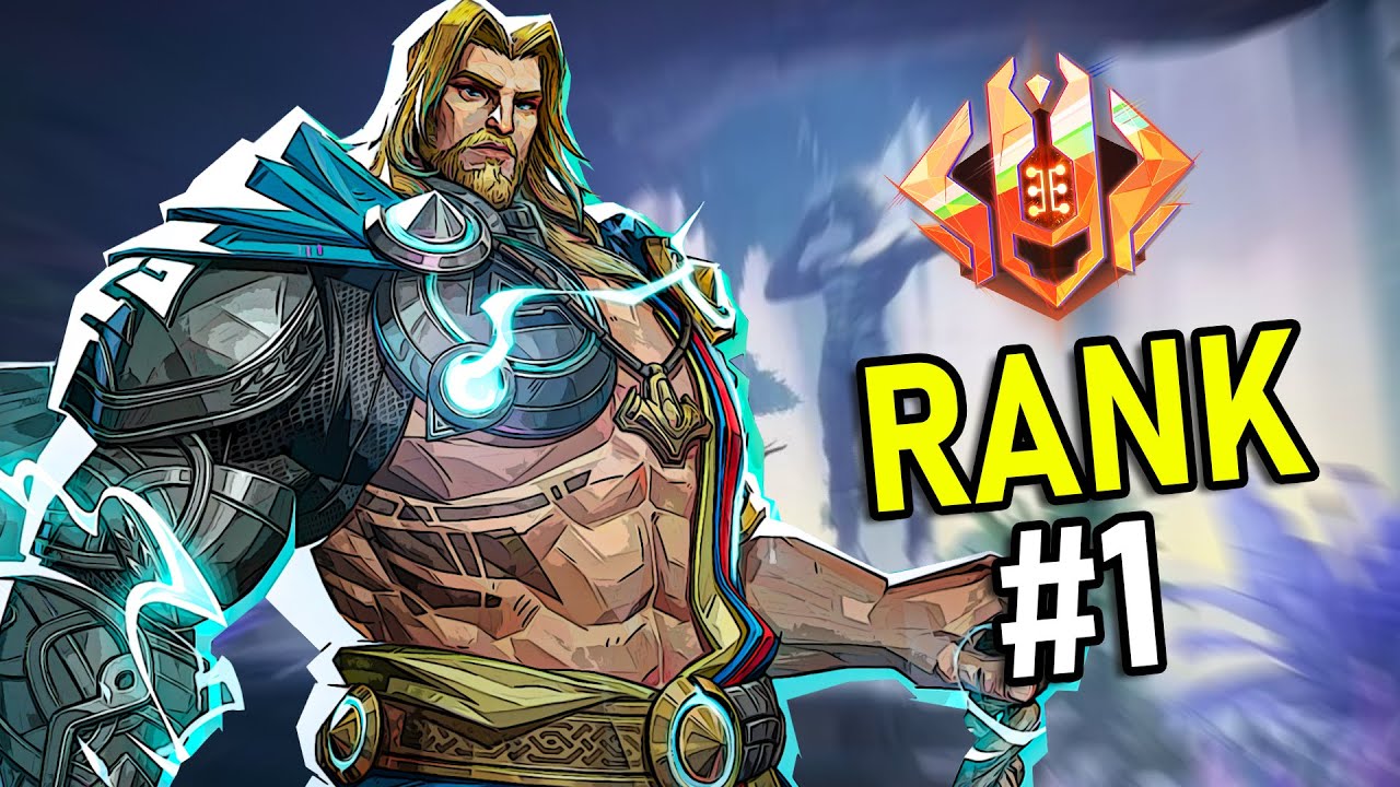 RANK 1 WORLD THOR - SMOK3DADDY | MARVEL RIVALS POV GAMEPLAY