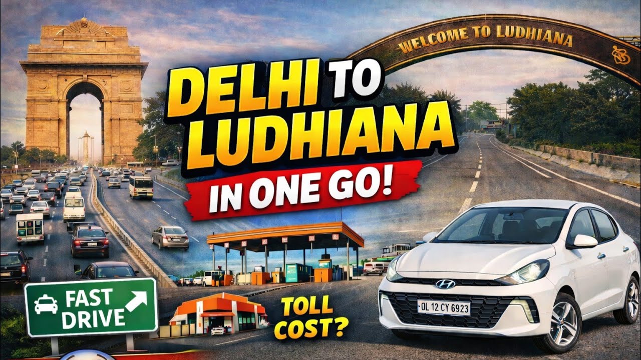 Delhi To Ludhiana By Road