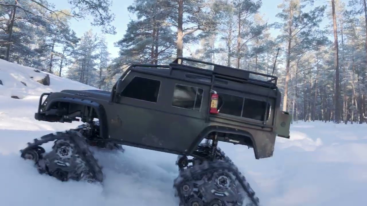 Frozen forest rc adventure