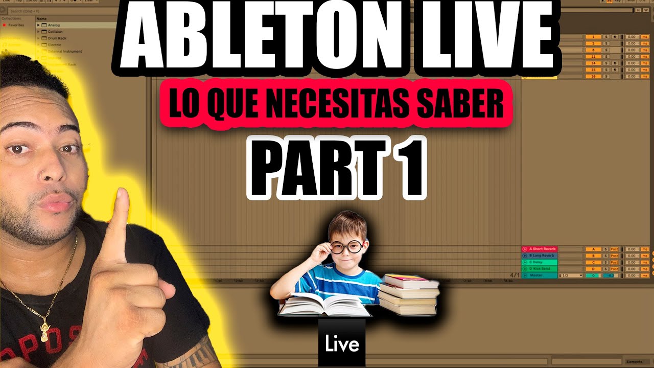 ✅ COMO USAR ABLETON LIVE POR PRIMERA VEZ ( PARTE 1) | ACI2DALEAPLAY 🔥🔥