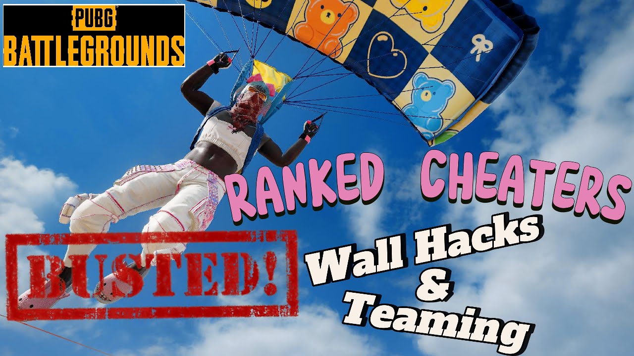 Ranked Cheaters Busted - Wall Hacks and Teaming - EU FPP Ranked - PUBG PC
