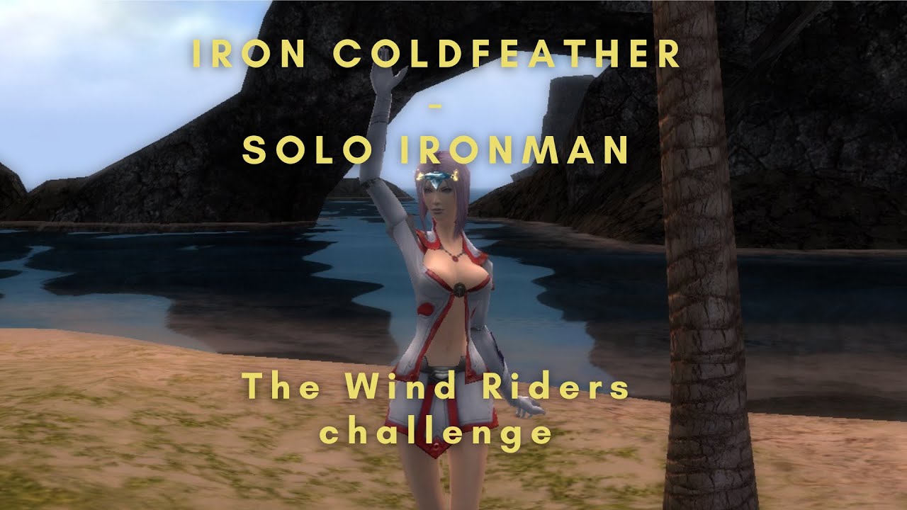 Iron Coldfeather Solo IronMan   The Wind Riders challenge