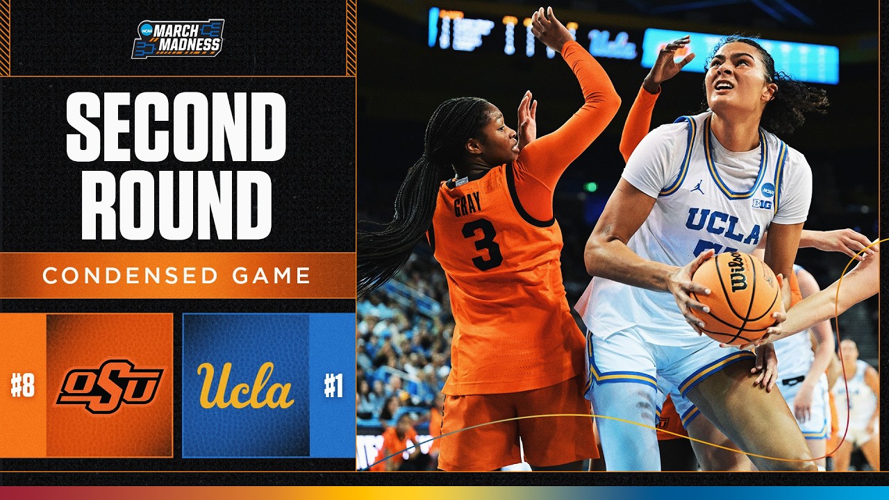 UCLA vs. Oklahoma State - Second round NCAA tournament extended highlights