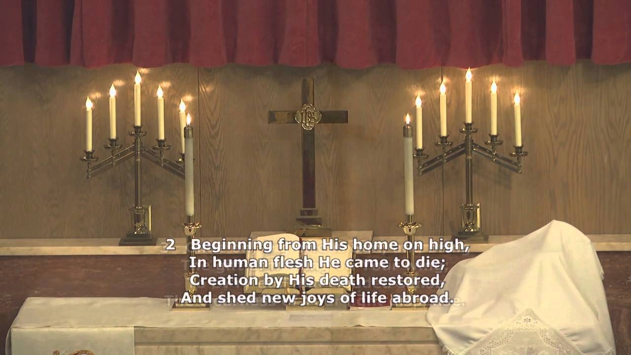 401 - From God the Father, Virgin-Born - The Congregation sings from The Lutheran Service Book.