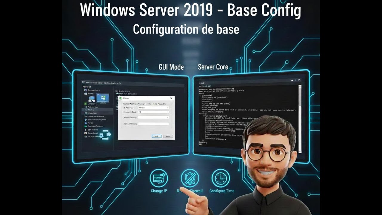 Configuration de base Windows Server 2019