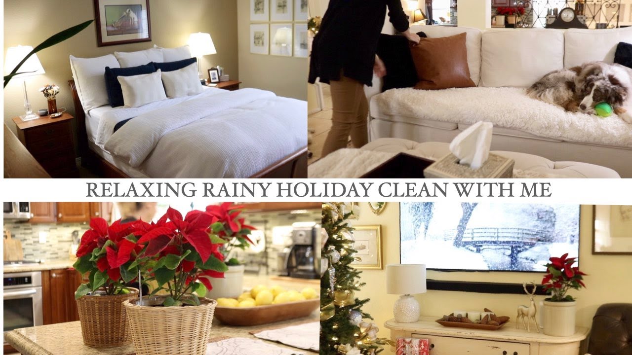 RELAXING RAINY DAY CLEANING MOTIVATION