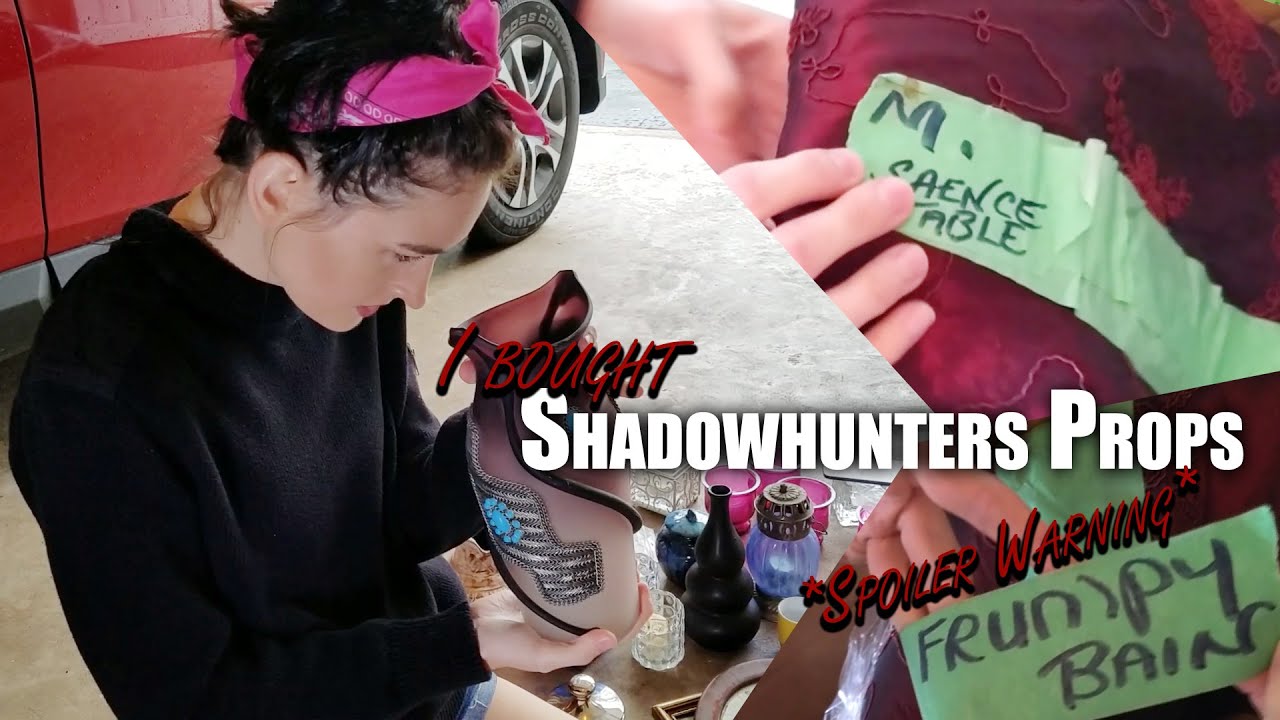 I bought props from the set of Shadowhunters! What did I find?! *SPOILERS*