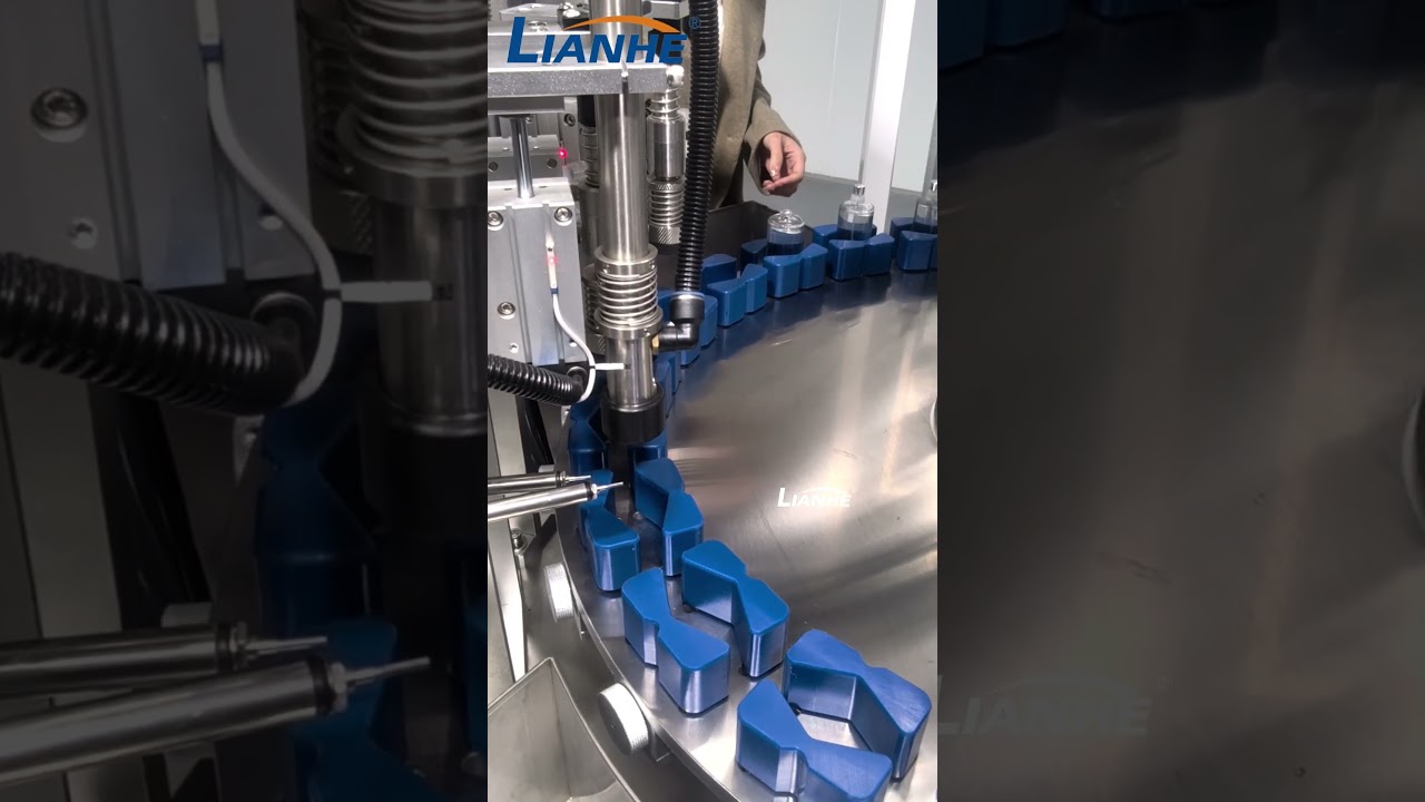 Automatic Rotary Type Perfume Filling Machine 