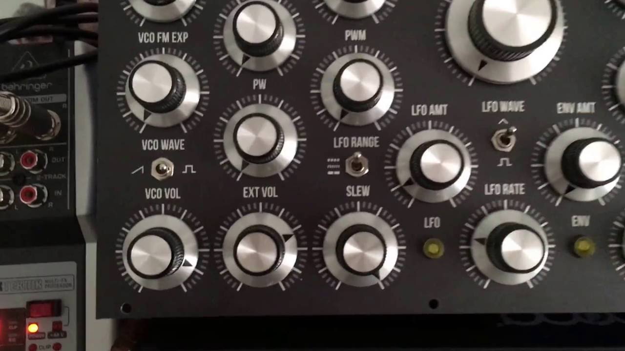 Daft Punk Derezzed Moog Mother-32 Patch Remake