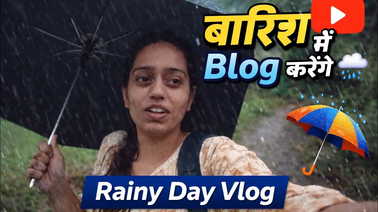“Barish Me School Ke Bacho Ke Sath Masti ☔ | Rainy Day Vlog | Village Life”
