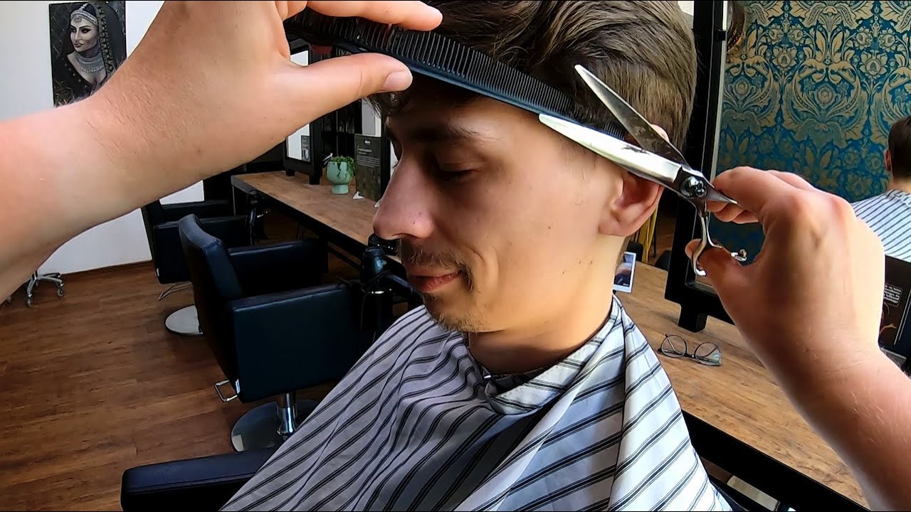 ASMR Haircut, No Talking, No Hairdryer.