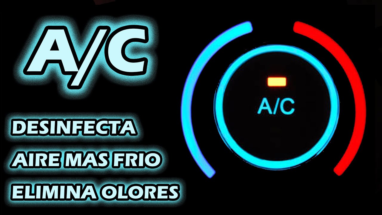 Como limpiar el AIRE ACONDICIONADO del COCHE - sin malos OLORES, mas FRIO y DESINFECTADO.
